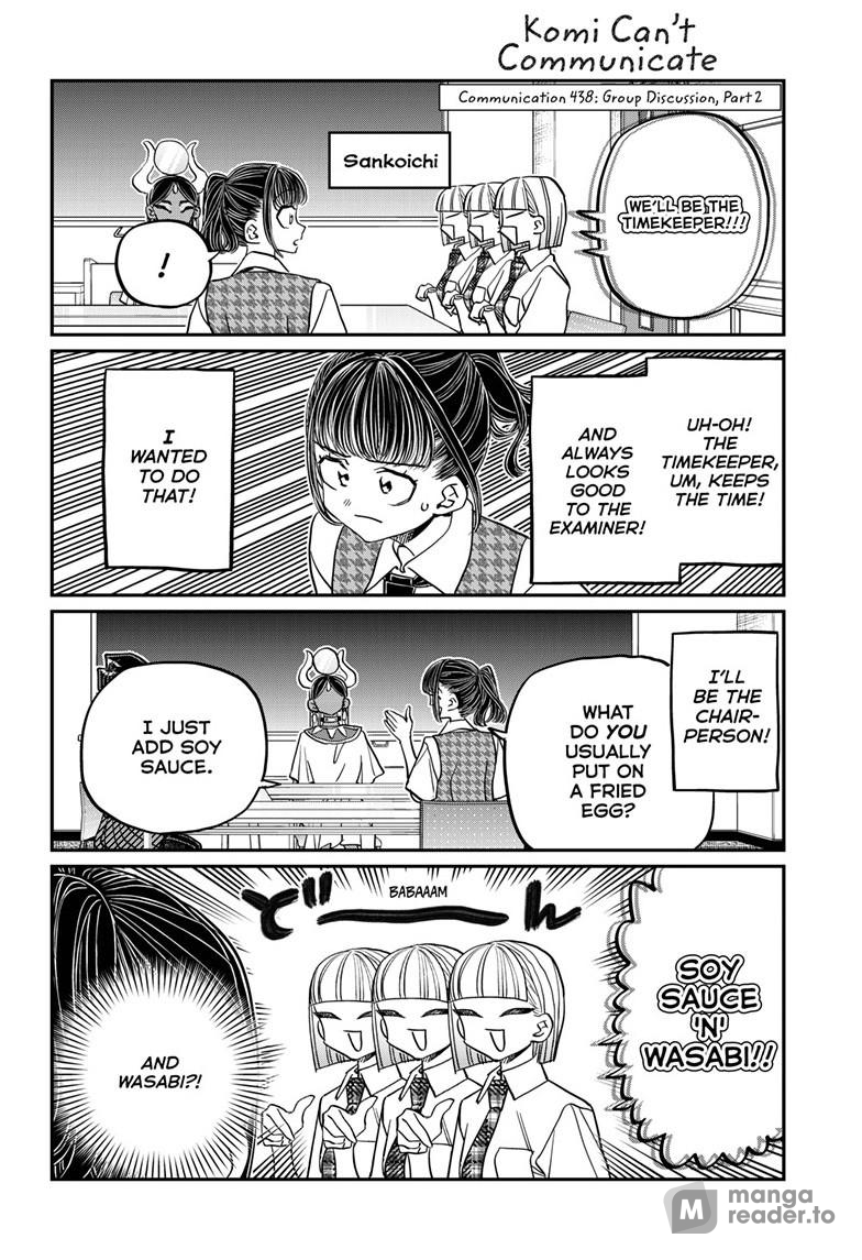 Komi Can’t Communicate, Chapter 438 image 1